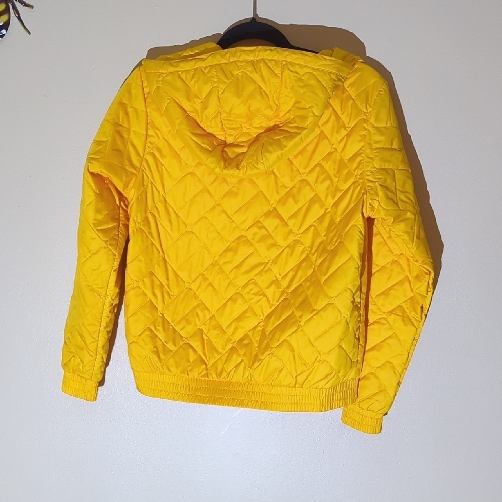 Columbia Sunny Yellow Winter Insulated Bomber Jacket - Picture 7 of 12